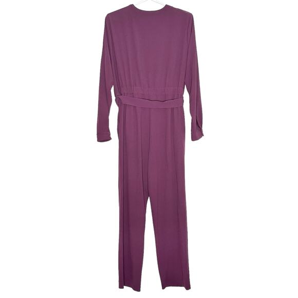 Pamela McCoy Jumpsuit Y2K Cottage Boho Minimalist Retro Casual Comfort Purple 1X - Picture 5 of 5